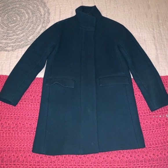 J. Crew Stadium Cloth Cocoon Coat - Picture 1 of 4